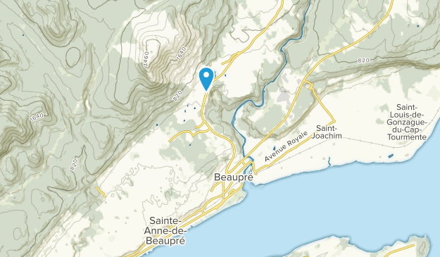 Beaupre, Québec Map