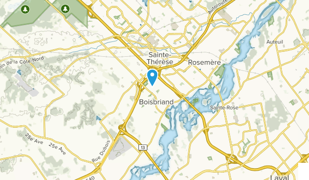 Boisbriand, Québec Map