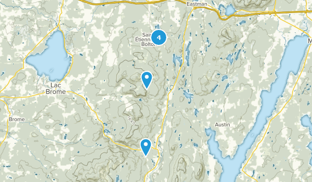 Bolton-Est, Québec Map