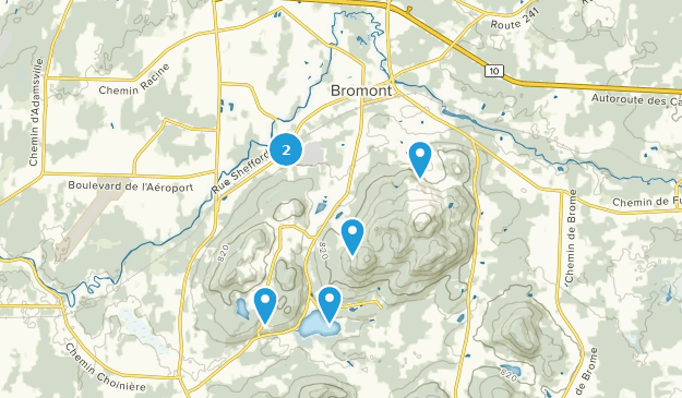 Bromont, Québec Map