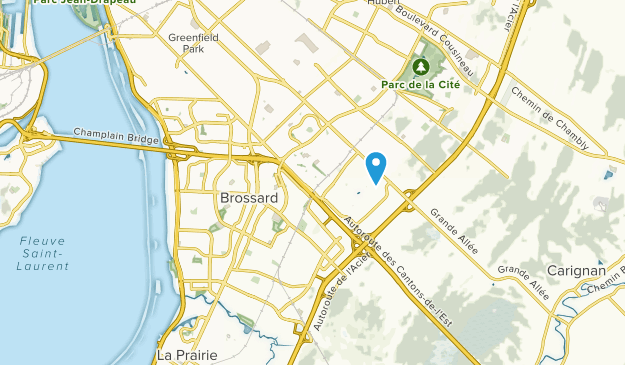 Brossard, Québec Map