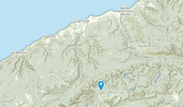 Cap-Chat, Quebec Map