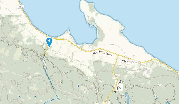 Chambord, Québec Map