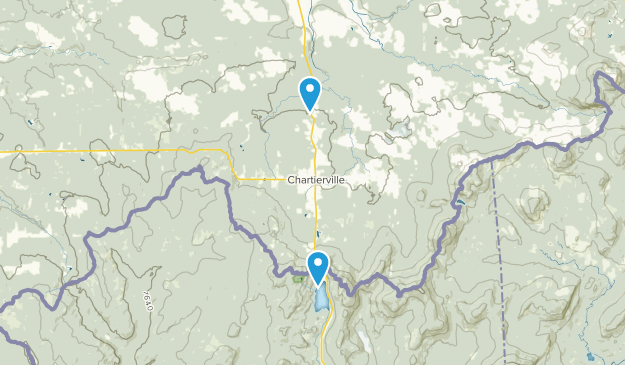 Chartierville, Québec Map