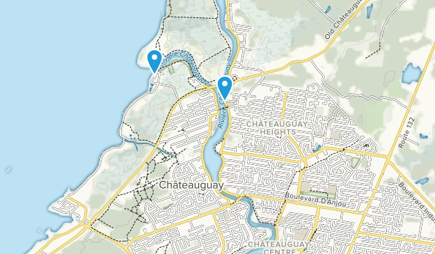 Chateauguay, Quebec Map