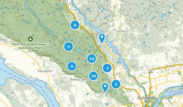 Chelsea, Quebec Map