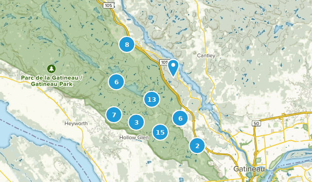 Chelsea, Québec Map