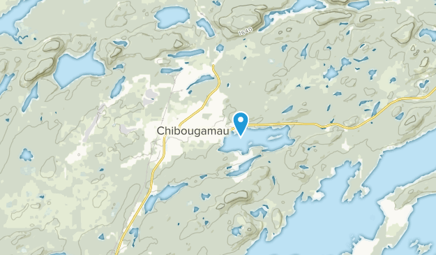 Chibougamau, Québec Map