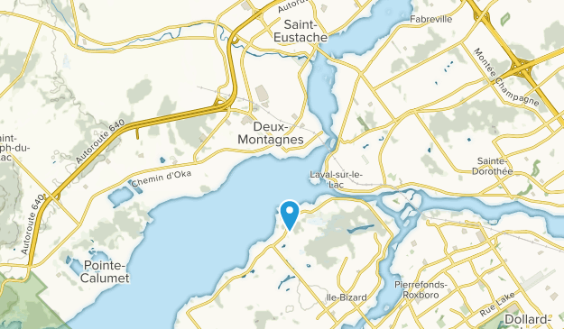 Deux-Montagnes, Quebec Map