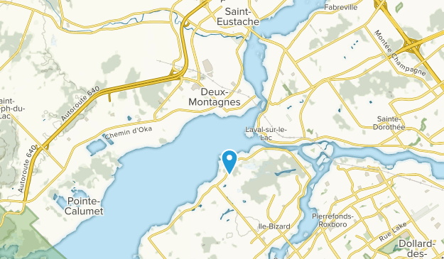 Deux-Montagnes, Quebec Map