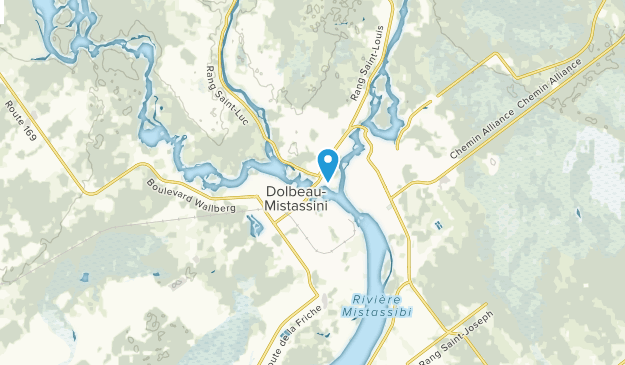 Dolbeau-Mistassini, Québec Map