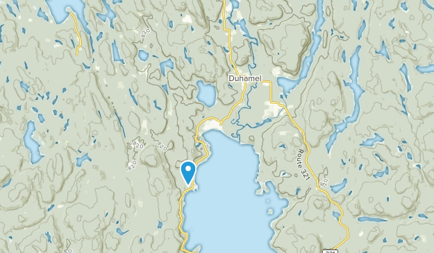 Duhamel, Québec Map