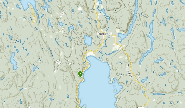 Duhamel, Quebec Map