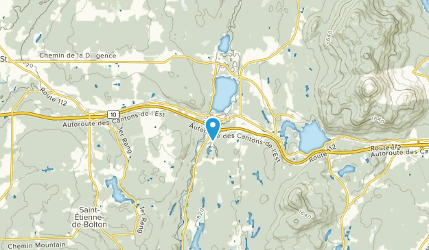 Eastman, Quebec Map