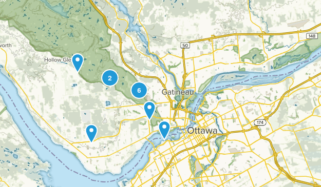Gatineau, Quebec Map