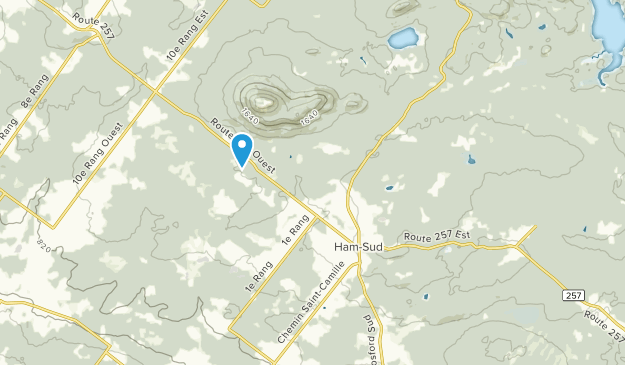 Ham-Sud, Quebec Map