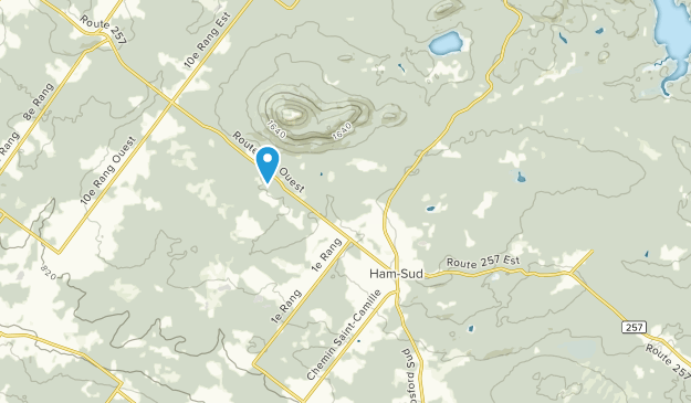 Ham Sud, Quebec Map