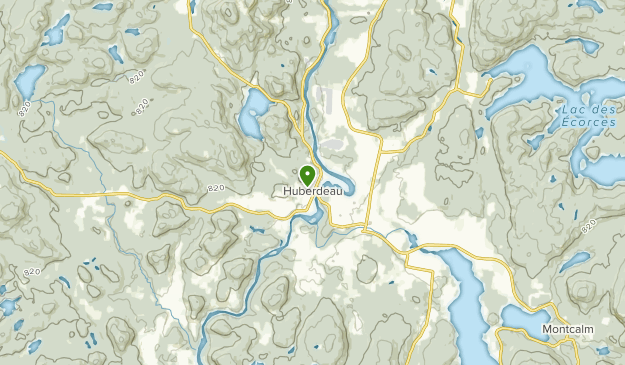 Huberdeau, Quebec Map