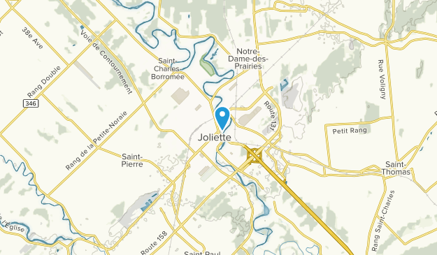 Joliette, Québec Map