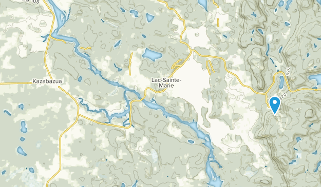 Kazabazua, Quebec Map