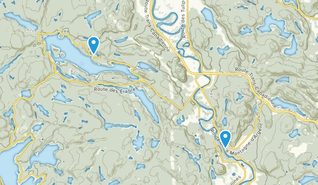 La Conception, Quebec Map
