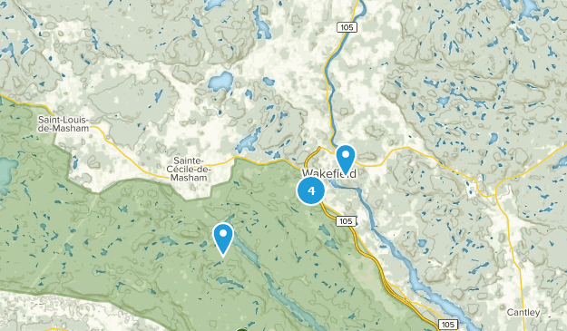 La Pêche, Québec Map