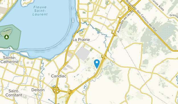 La Prairie, Québec Map