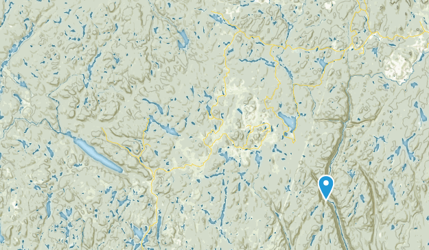 Lac-Croche, Quebec Map