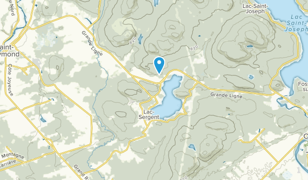Lac-Sergent, Québec Map