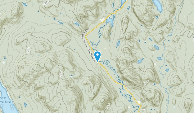 Lac-Suprieur, Quebec Map