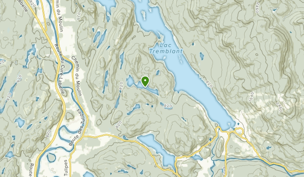 Lac-Tremblant-Nord, Quebec Map