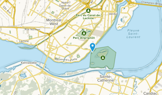 Lasalle, Quebec Map