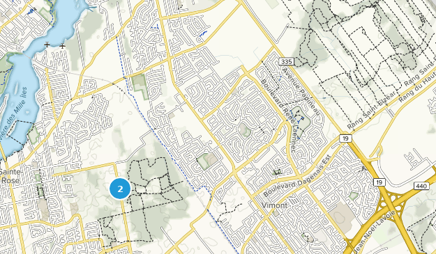 Laval, Quebec Map