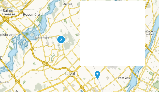 Laval, Québec Map