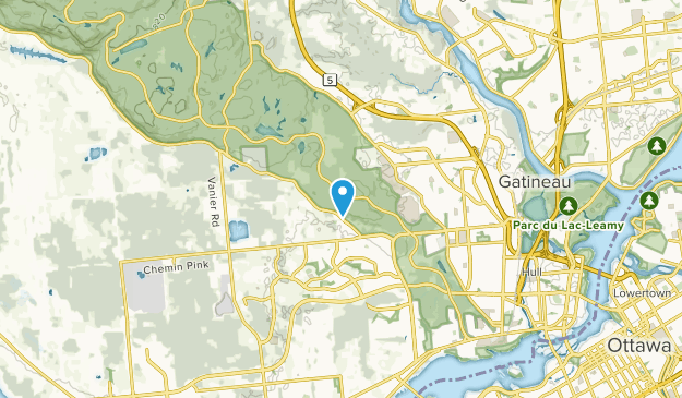 le Plateau, Quebec Map