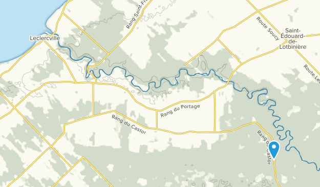Leclercville, Quebec Map