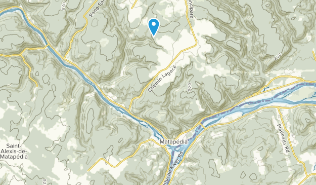Matapedia, Quebec Map
