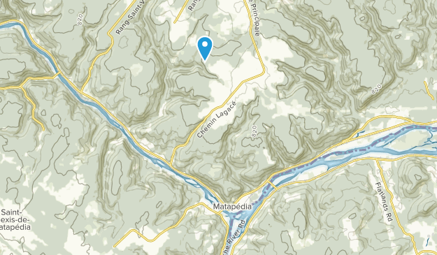Matapedia, Quebec Map