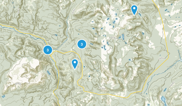 Mont-Albert, Quebec Map