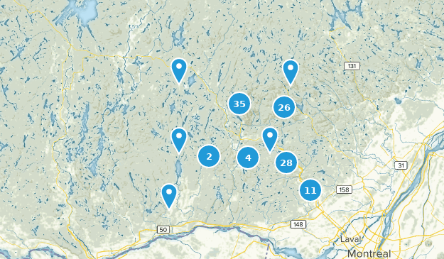 Mont-Laurier, Québec Map