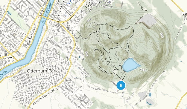 Mont-Saint-Hilaire, Quebec Map