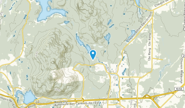 Montagnac, Quebec Map
