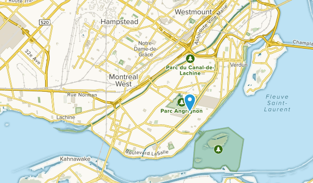 Montreal-Ouest, Quebec Map