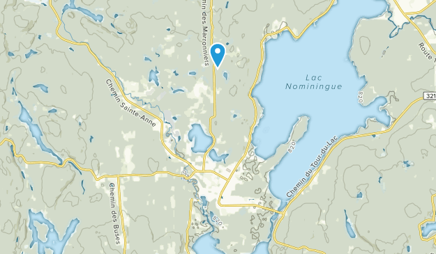 Nominingue, Québec Map