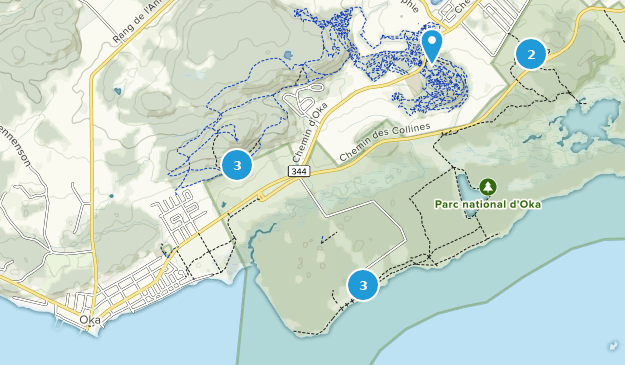 Oka, Québec Map