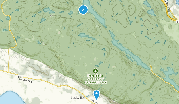 Pontiac, Quebec Map