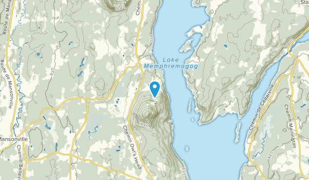 Potton, Quebec Map