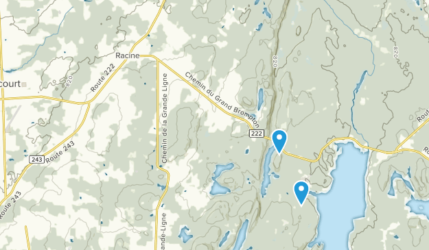 Racine, Quebec Map