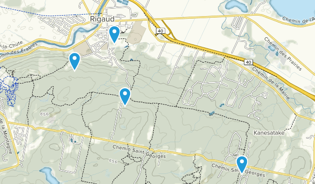 Rigaud, Quebec Map