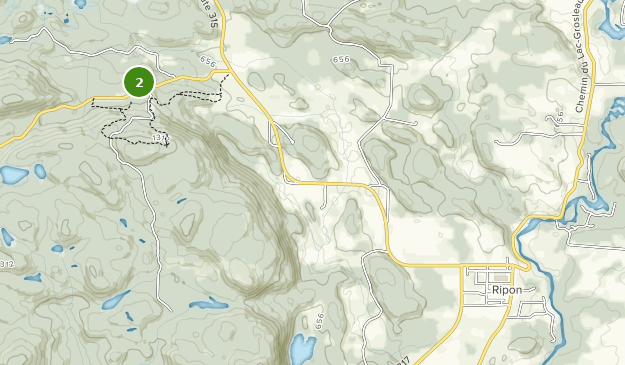 Ripon, Quebec Map